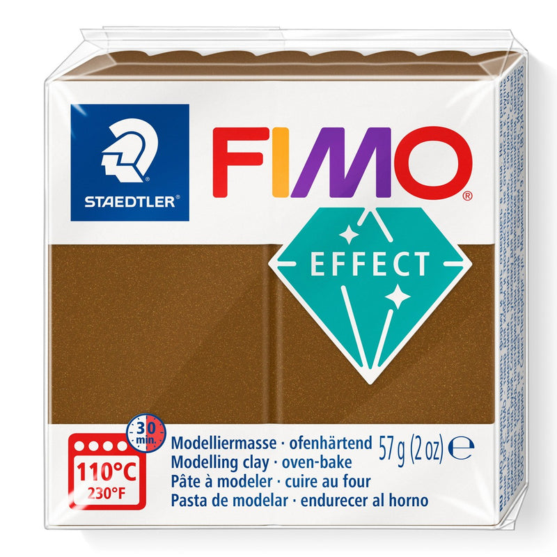 FIMO Soft Effect - 57 gram - metallic bronze
