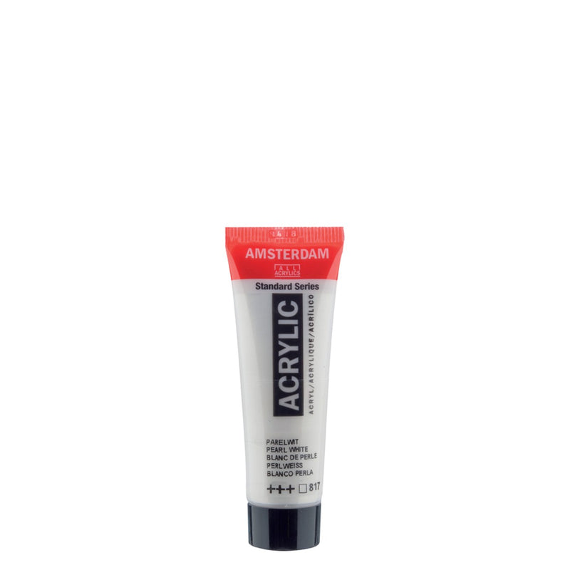 Amsterdam acrylverf - 20 ml - parelwit 817