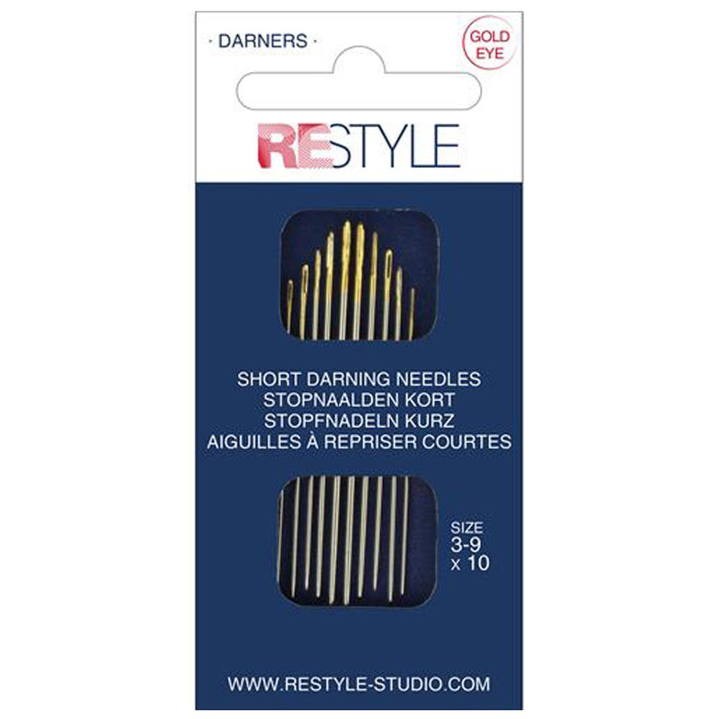 ReStyle stopnaalden kort - 10 stuks - #3-9
