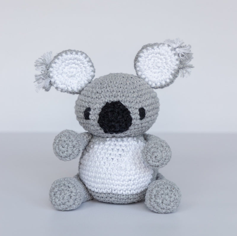 Hoooked DIY kit - Koala Sidney - gris