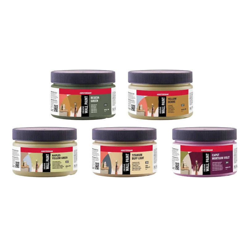 Amsterdam Creative Wall Paint - 5x 250 ml - vintage vibes