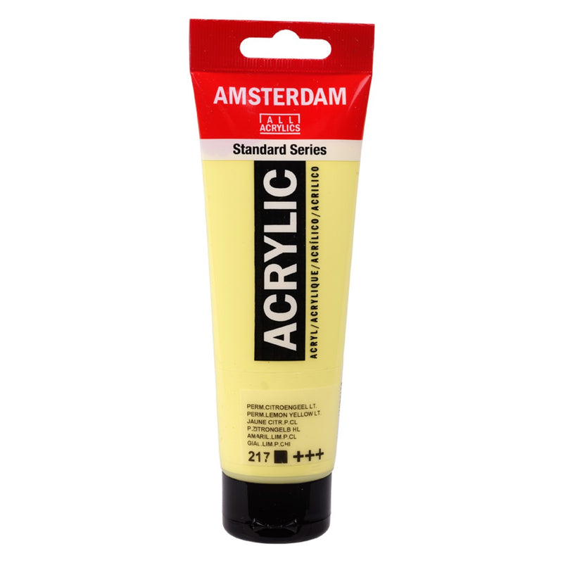Amsterdam acrylverf - 120 ml - permanentcitroengeel licht 217