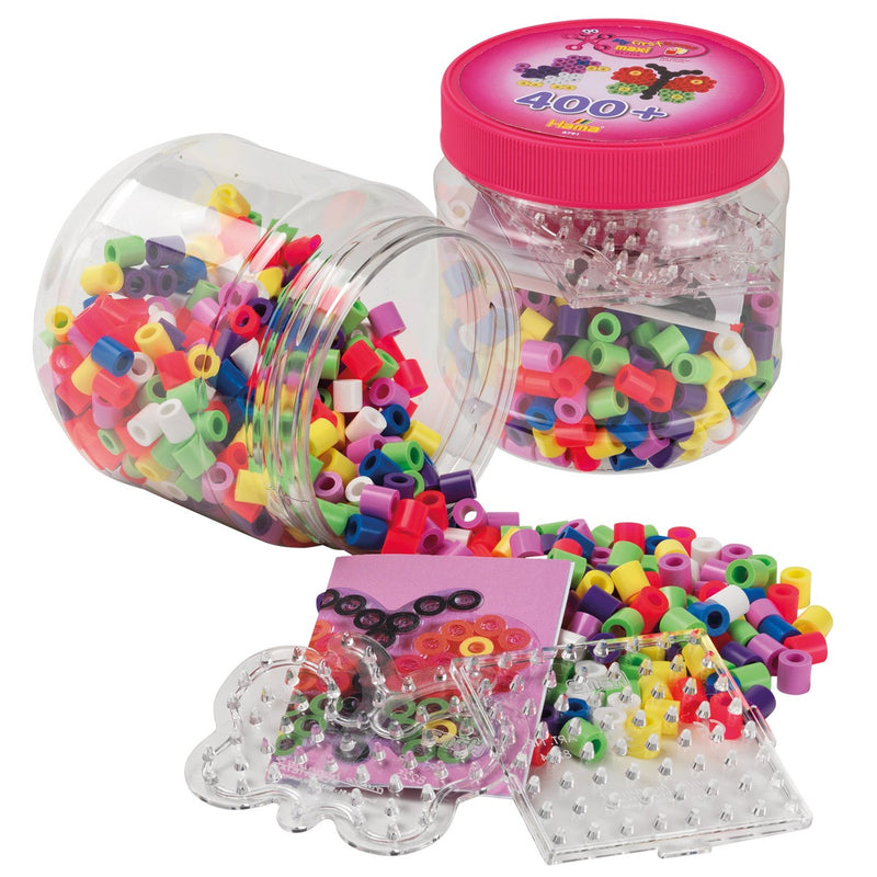 Hama Maxi - strijkkralen box - 400 stuks - felle mix 8791