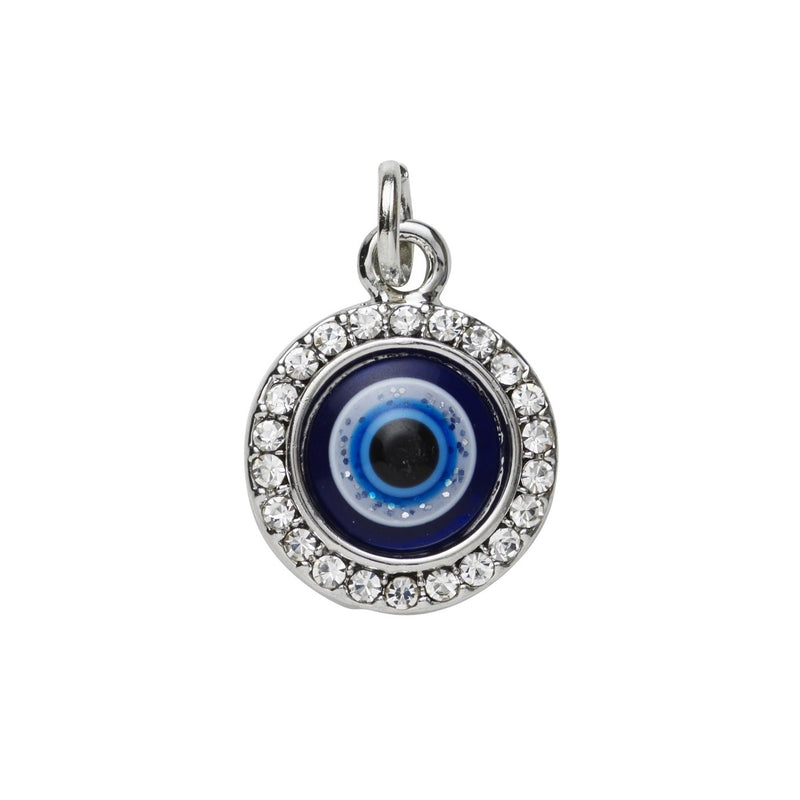 Charm Series hanger - boze oog zilverkleurig