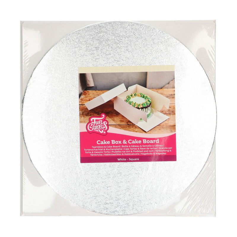 FunCakes taartdoos & cakeboard - 30 x 30 x 15 cm