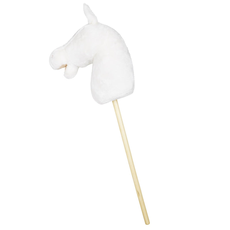 Hobby Horse - basis stokpaard - wit