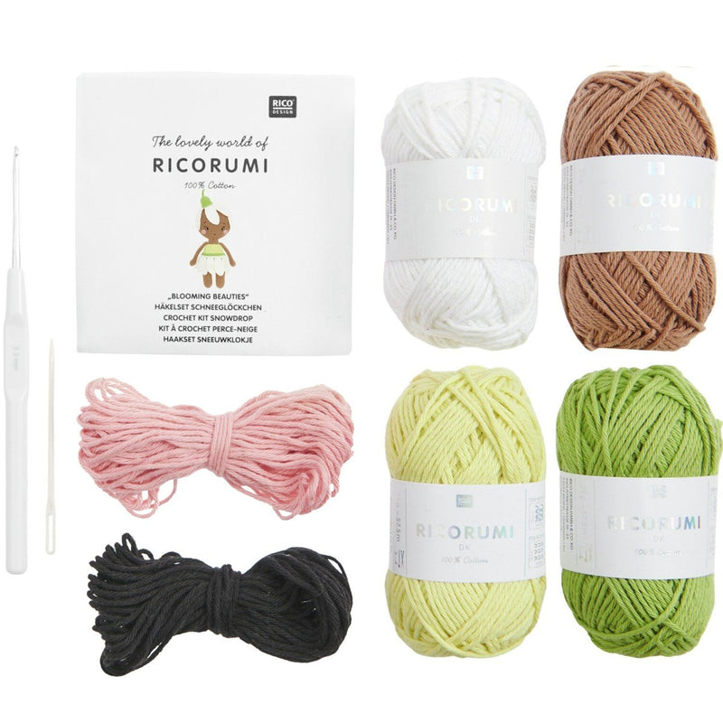 Ricorumi haakpakket Blooming Beauties - sneeuwklokje