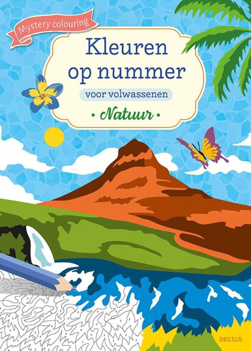 Kleurboek - Kleuren op nummer - Natuur
