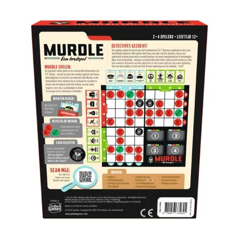 Spel - Murdle board game