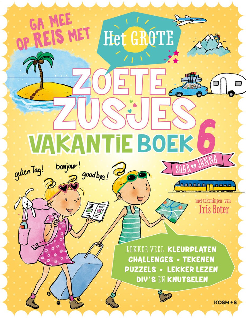 Boek - Het grote Zoete Zusjes vakantieboek 6