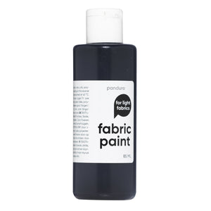 Panduro Fabric Paint - lichte stoffen - zwart