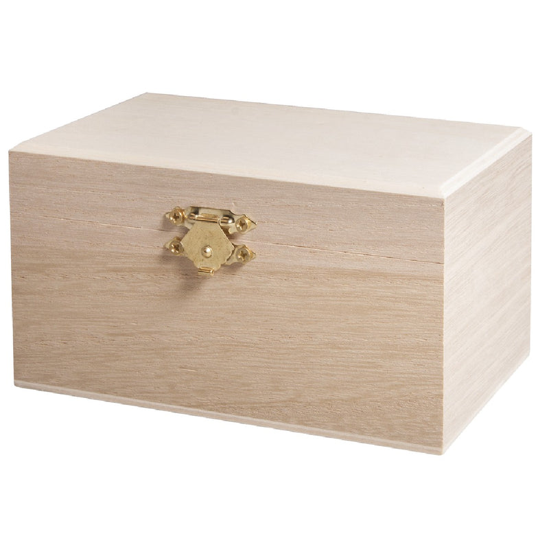 Houten kistje - 13,8x8x7,5 cm