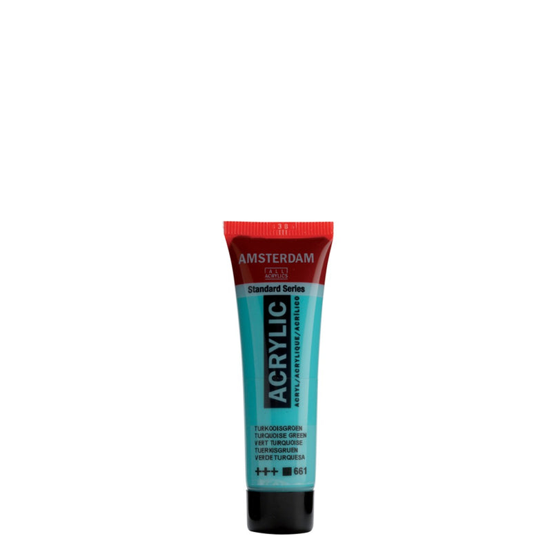 Amsterdam acrylverf - 20 ml - turkooisgroen 661