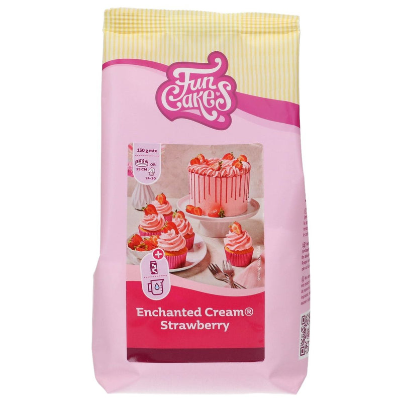 FunCakes mix - 450 g - enchanted cream aardbei