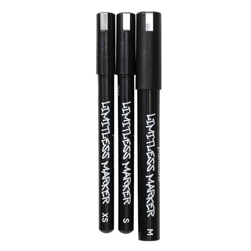 Limitless Marker Chrome set - 3 stuks