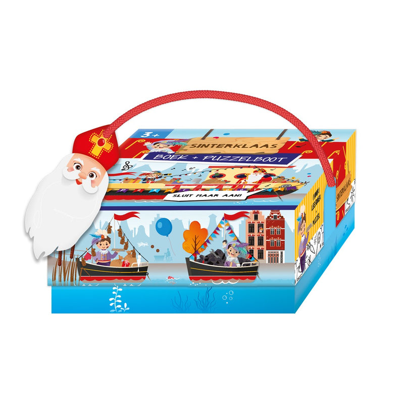 Puzzelboot van Sinterklaas