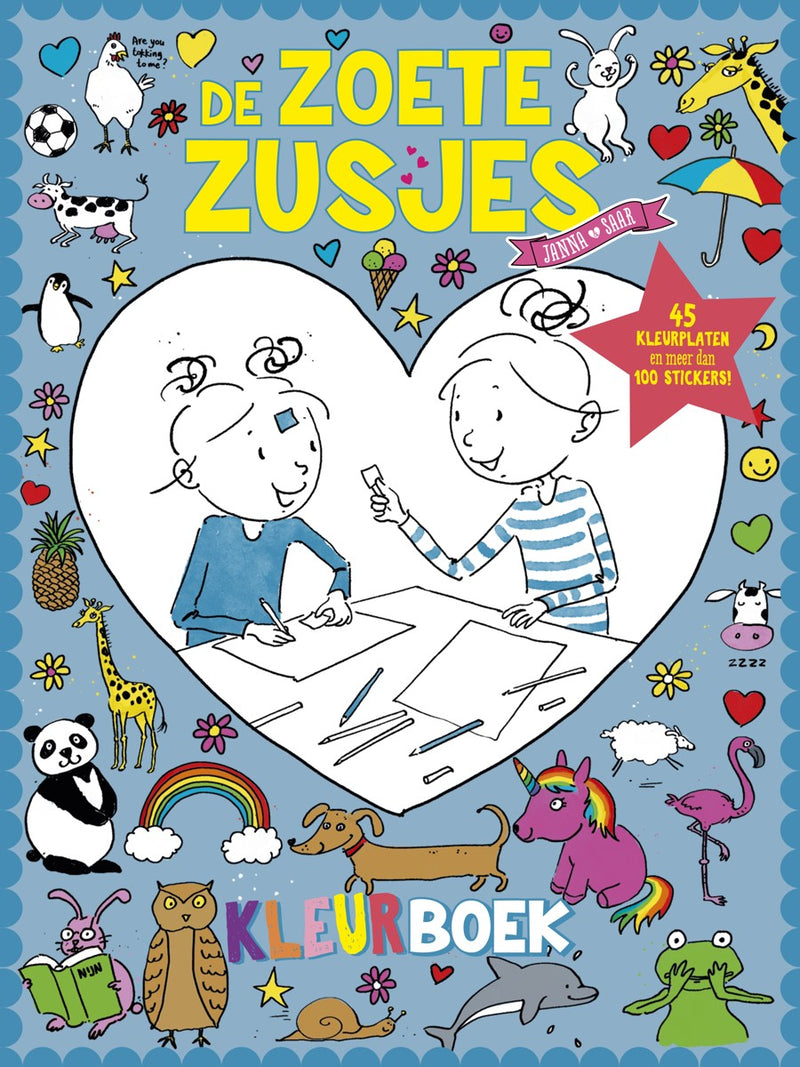 Kleurboek - Kleuren met de Zoete Zusjes