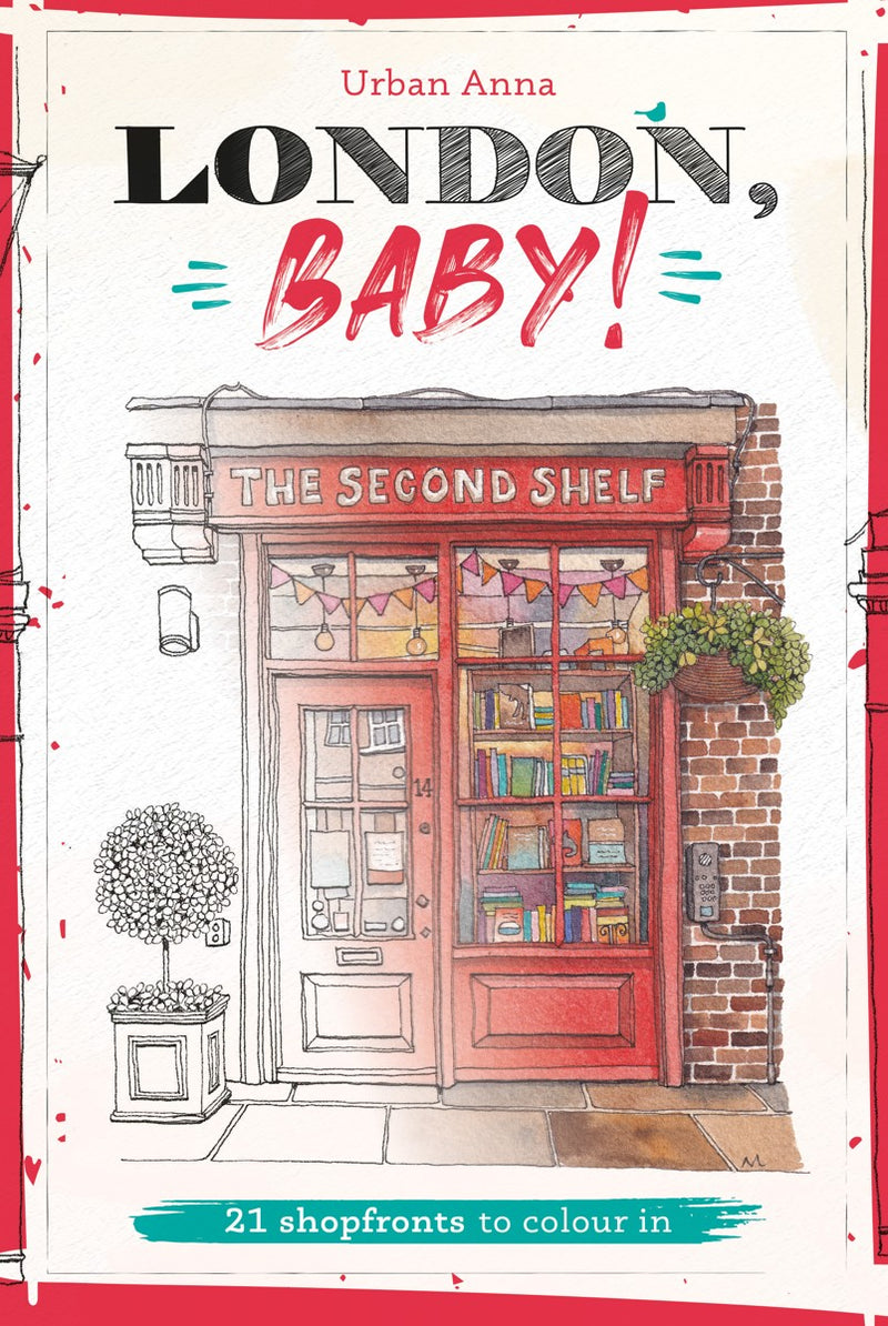 Kleurboek - Urban Anna - London, Baby!