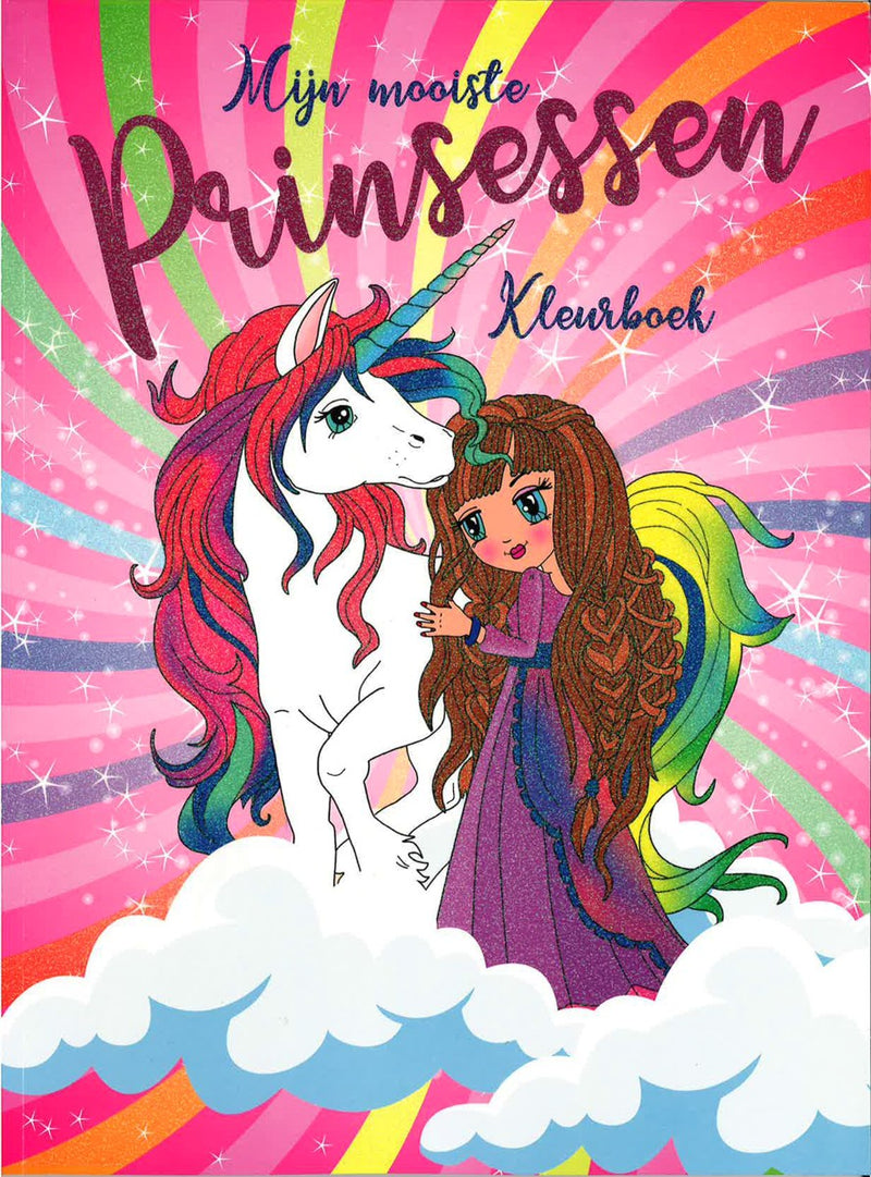 Kleurboek - Mijn mooiste prinsessenkleurboek