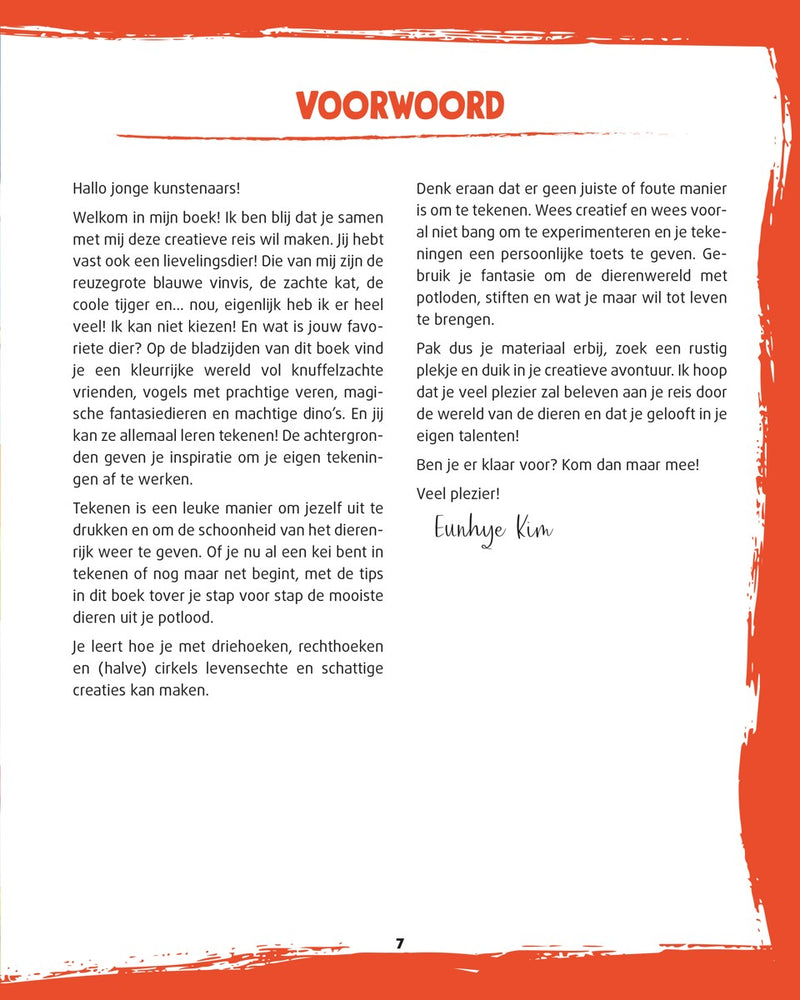 Boek - Stap voor stap dieren tekenen