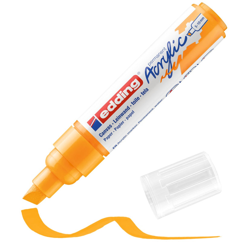 edding 5000 acrylic marker broad - 906 zonnegeel