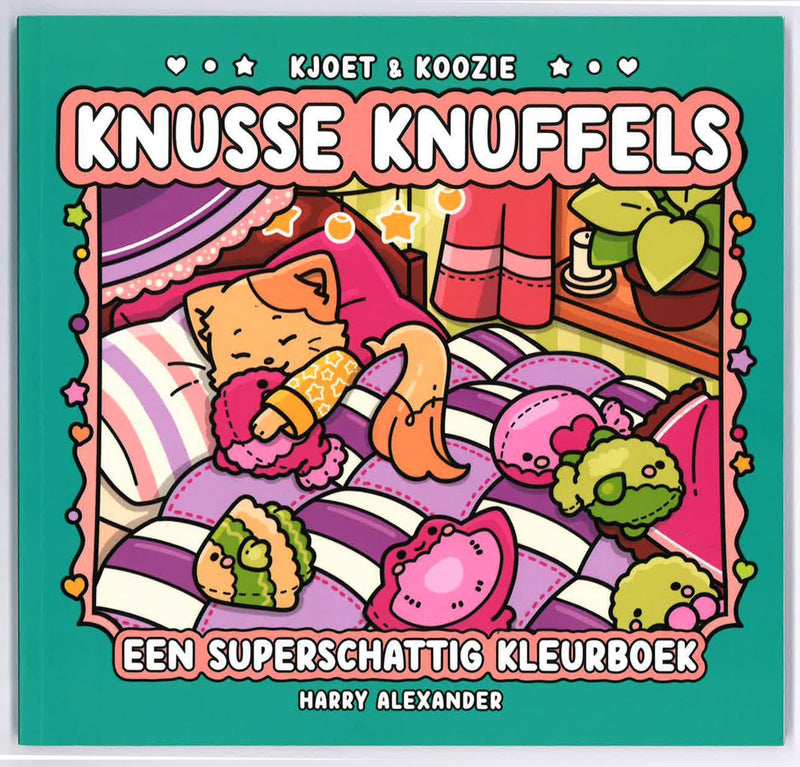 Kleurboek - Kjoet & Koozie - Knusse Knuffels