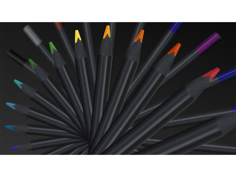Faber-Castell Black Edition blik kleurpotloden - 36 stuks