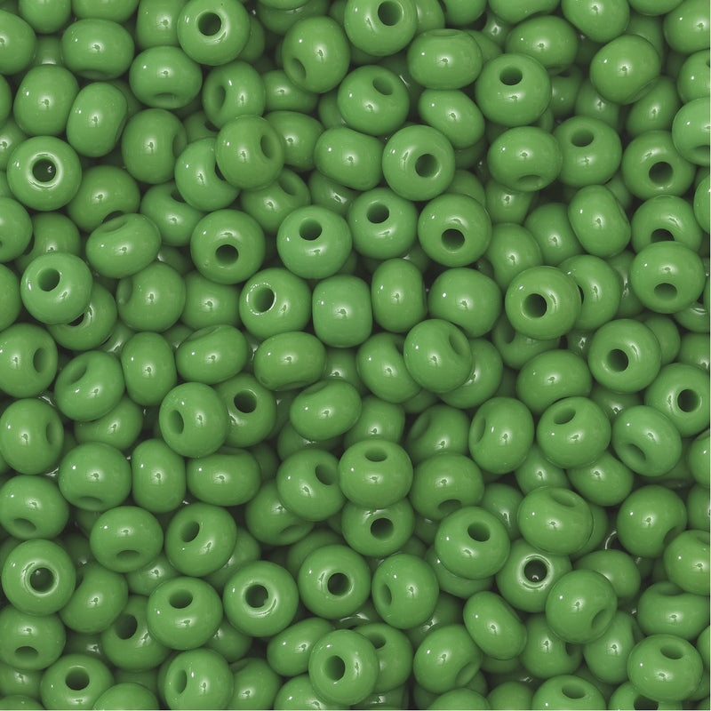 Rocailles - 6/0 - groen