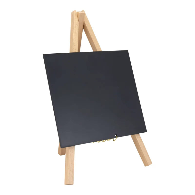 Securit Mini Easel krijtbord - 24,4 cm x 15 x 13,5 cm - blanco