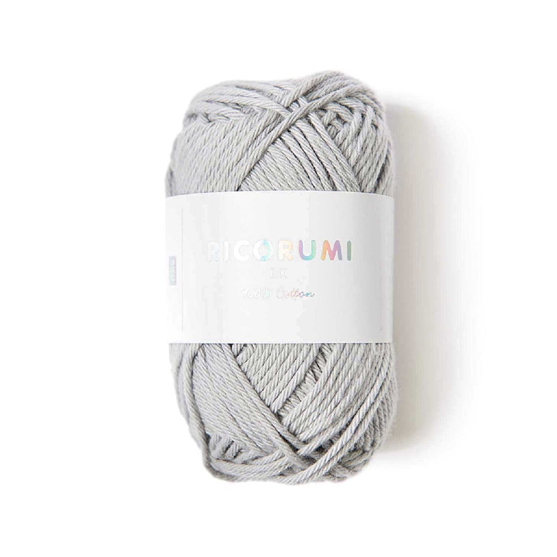 Ricorumi katoengaren - 25 gram - 58 zilvergrijs