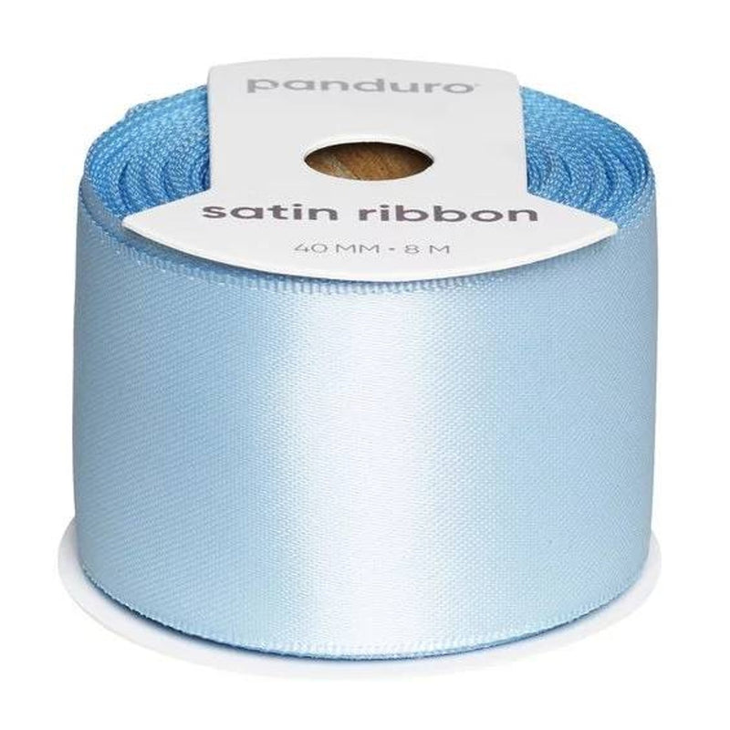 Satijnlint - 40 mm - lichtblauw