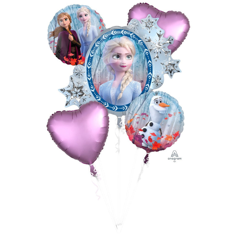 folie ballonnen - Frozen 5 stuks