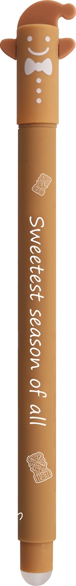 Gelpen Animal Erase-it - Peperkoekmannetje