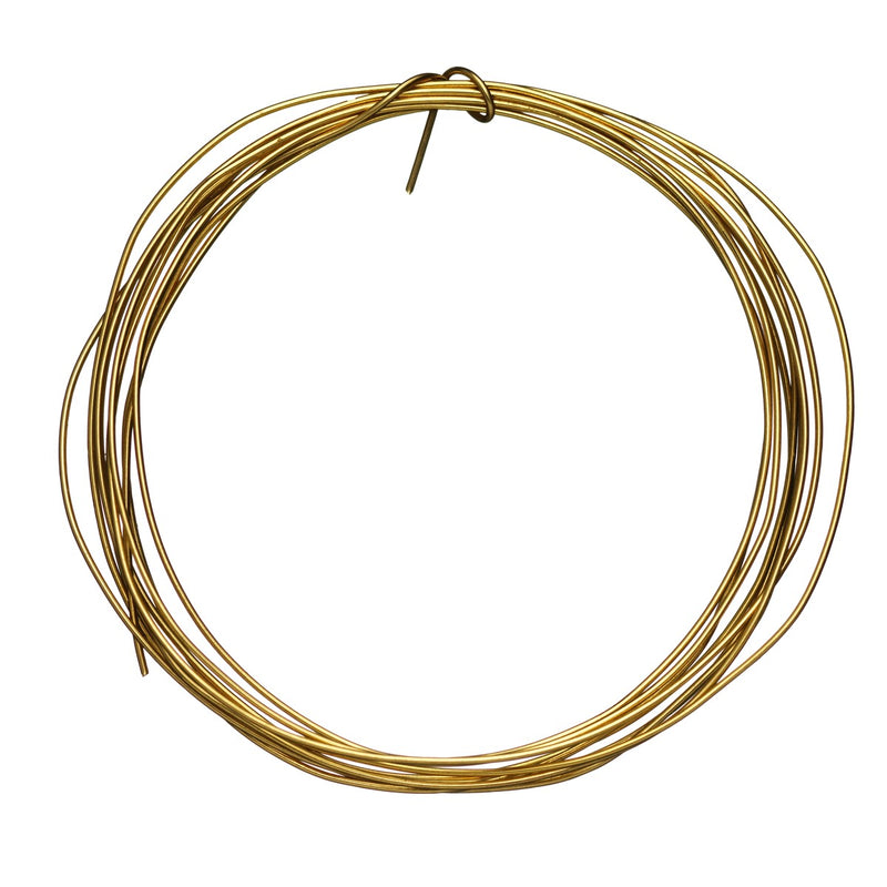 Wikkeldraad - 0,4 mm - 1 meter - 9K verguld