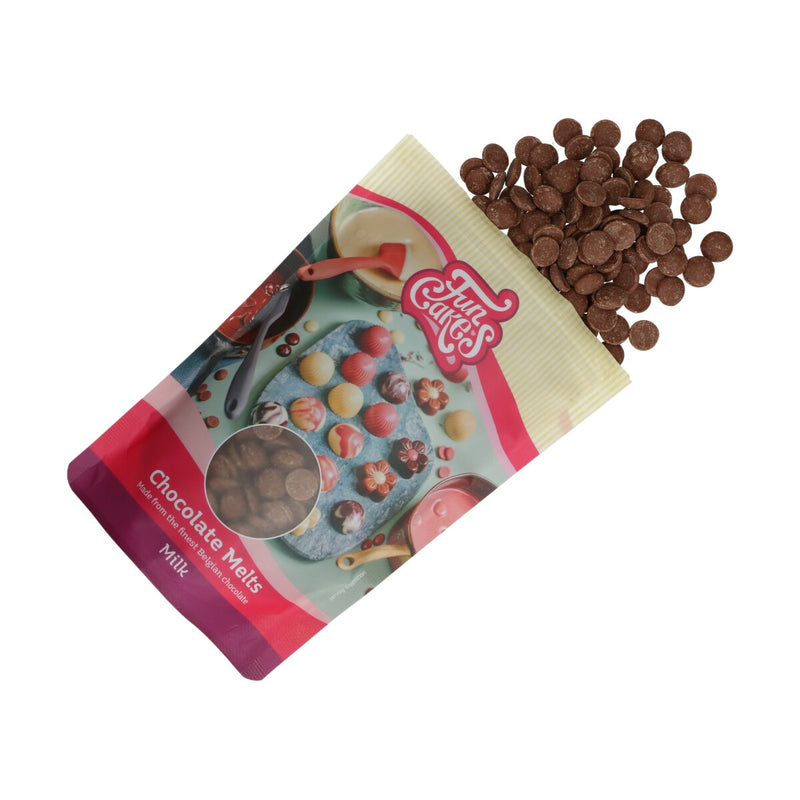 FunCakes Chocolate Melts - 350 gram - melk