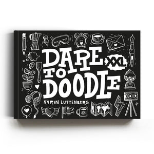 Boek - Paperfuel - Dare to doodle XXL