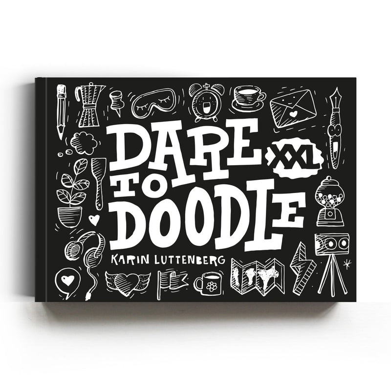 Boek - Paperfuel - Dare to doodle XXL