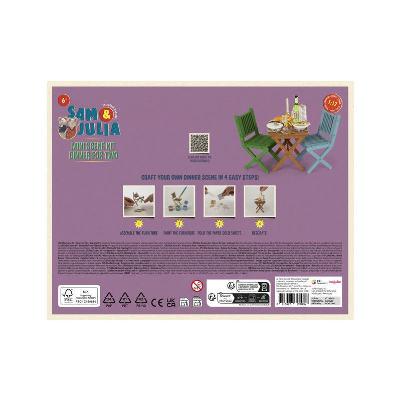 Het Muizenhuis - scene kit - diner voor twee