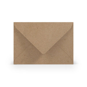 Enveloppen - C6 - 5 stuks - kraft