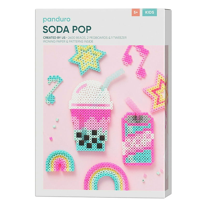 Panduro strijkkralen set - Soda Pop
