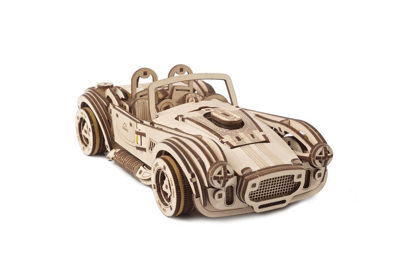 Ugears houten 3D puzzel - Drift Cobra Racing Car