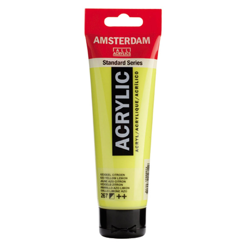 Amsterdam acrylverf - 120 ml - azogeel citroen 267