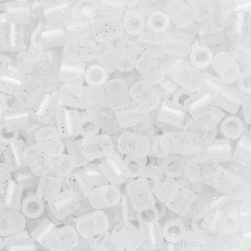Panduro strijkkralen - 1000 stuks - 57 glitter clear