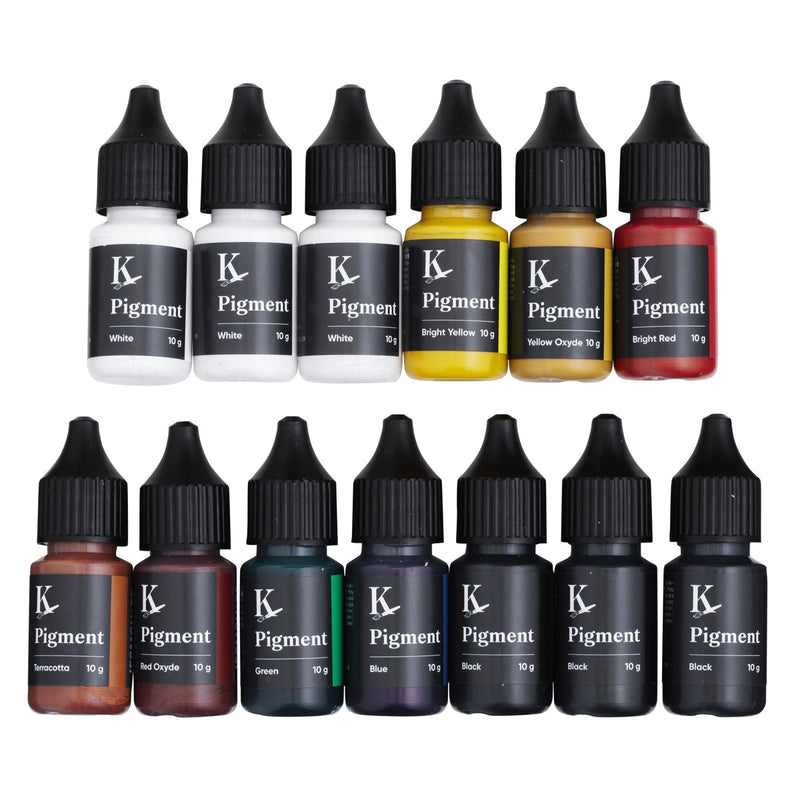 Jesmonite AC 100 pigment - 13 stuks