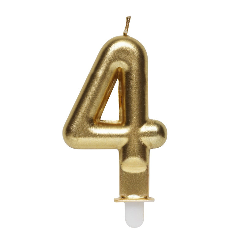 Cijferkaars - goud - 4