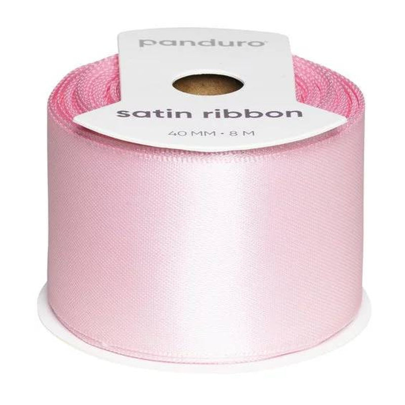 Satijnlint - 40 mm - lichtroze