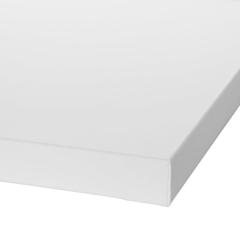 3D canvasdoek - wit - 100x100 cm