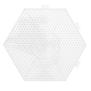 Panduro strijkkralen - onderplaat hexagon