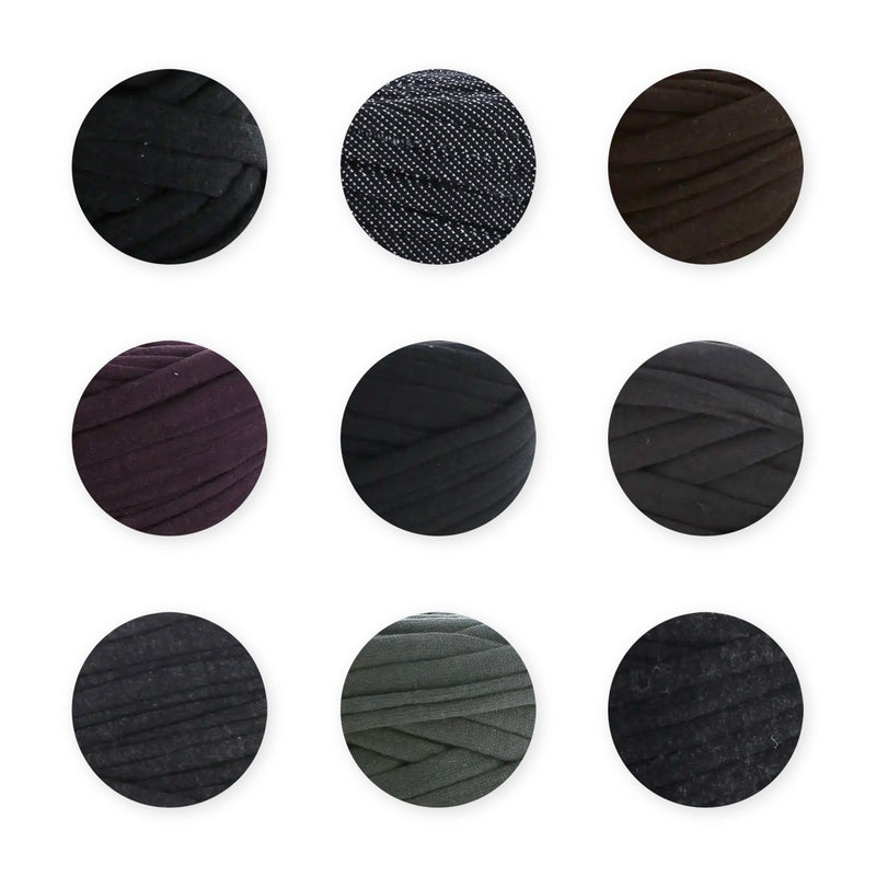 Hoooked Zpagetti - large - zwarte tint