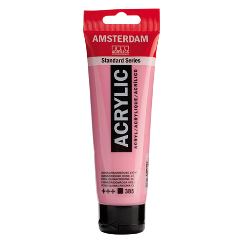 Amsterdam acrylverf - 120 ml - quinacridonerose licht 385